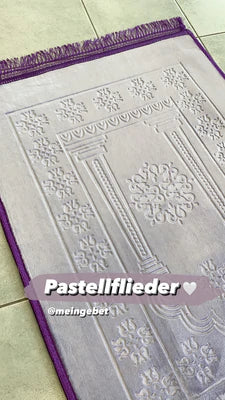 Tapis de prière (Lila pastel) - Mein Gebet