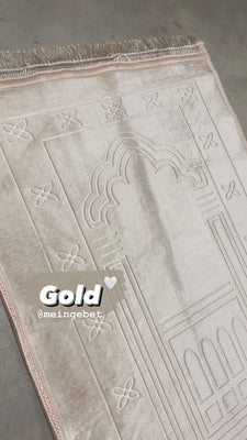 Gebetsteppich (Gold) - Mein Gebet
