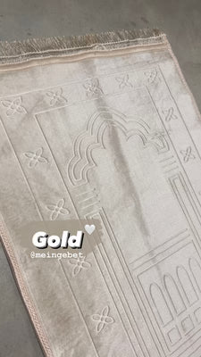 Gebetsteppich (Gold) - Mein Gebet